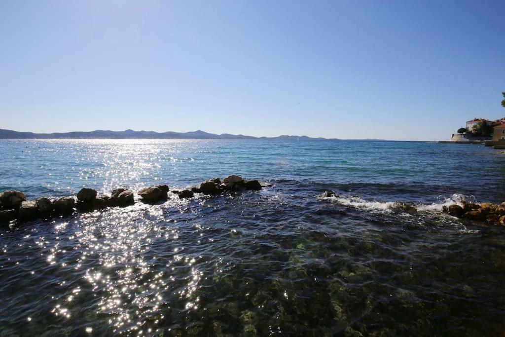 Seafront Beach Apartment - Directly At The Beach Zadar Ngoại thất bức ảnh